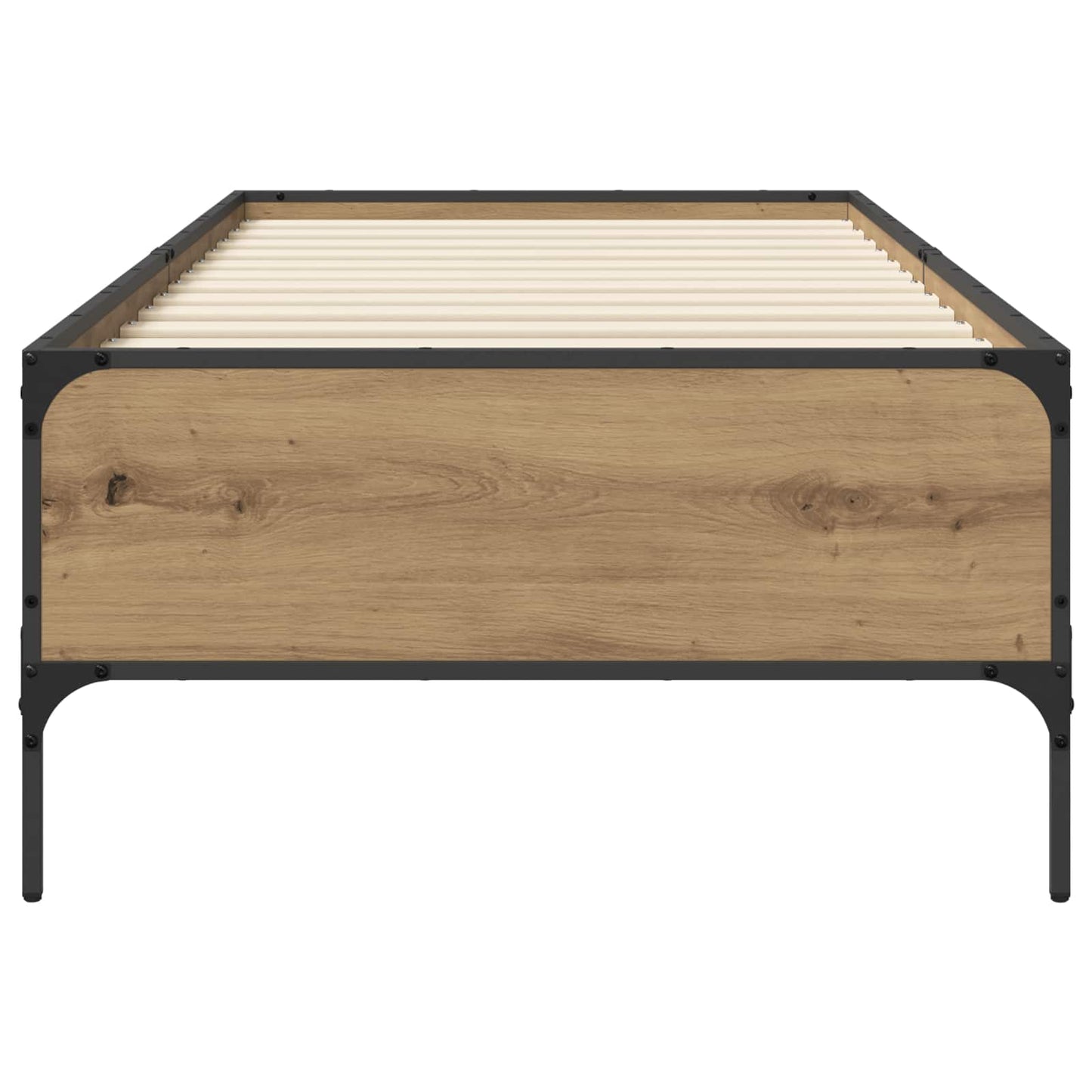 vidaXL Bed Frame Artisian Oak 80 x 200 cm Engineered Wood