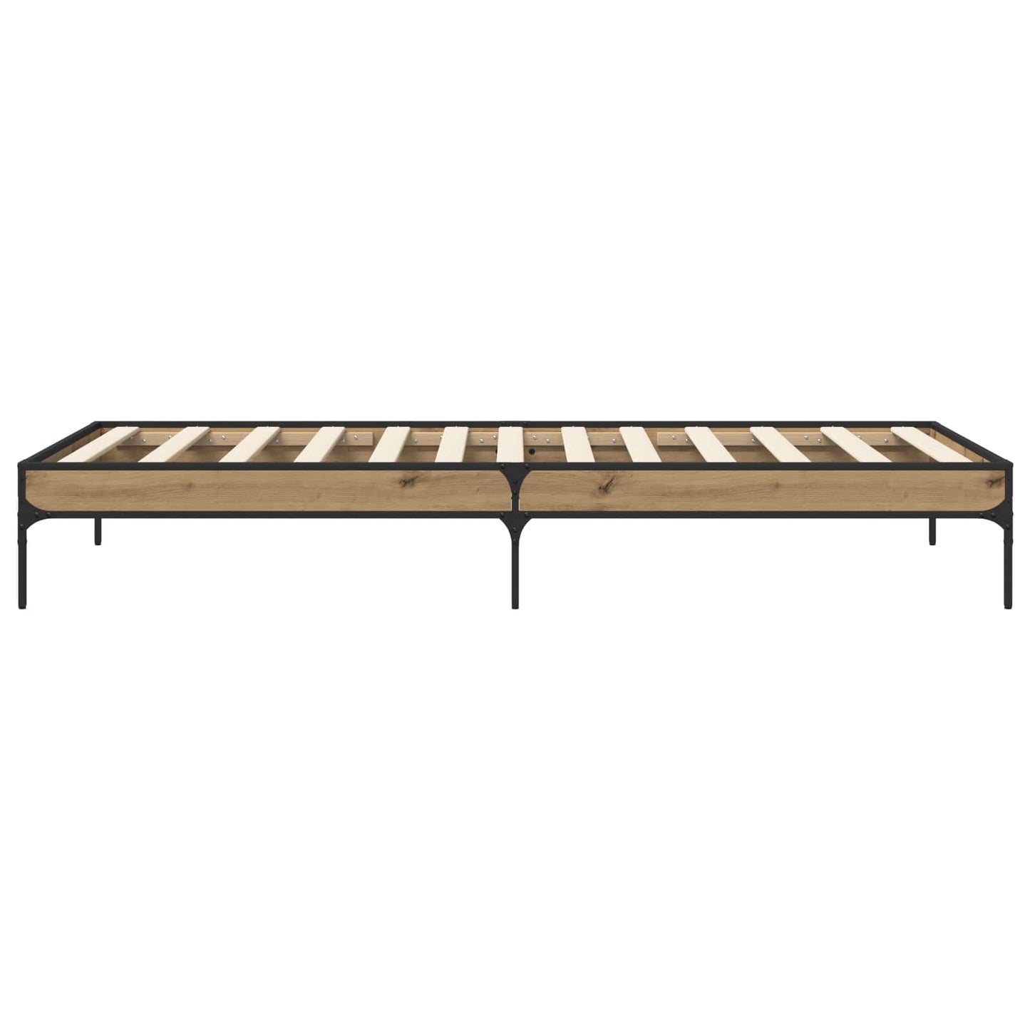 vidaXL Bed Frame Artisian Oak 80 x 200 cm Engineered Wood