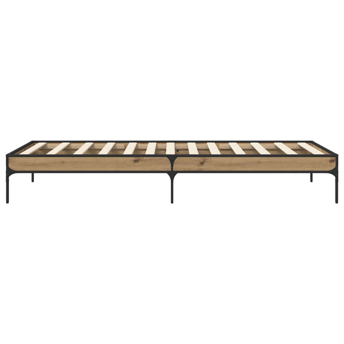 vidaXL Bed Frame Artisan Oak 80 x 200 cm Engineered Wood