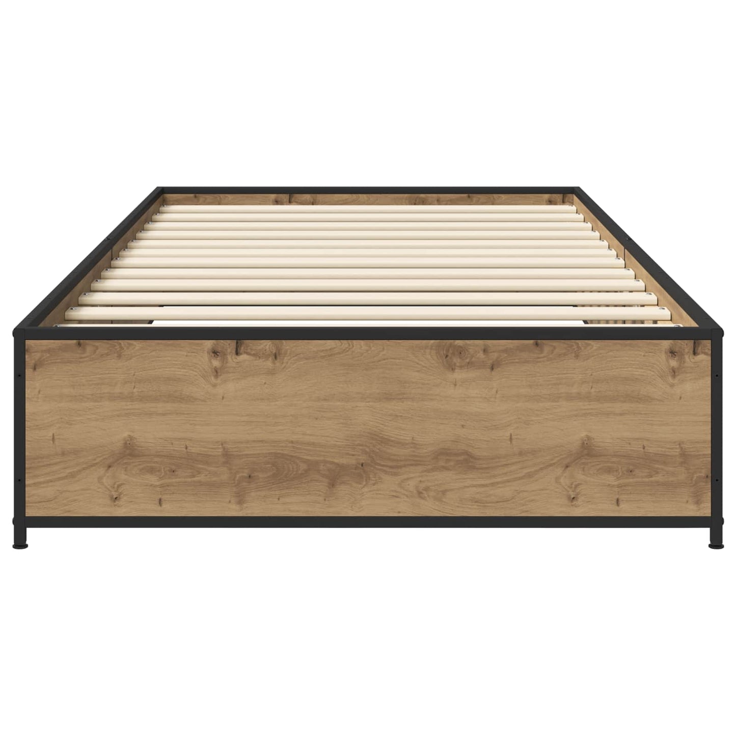 vidaXL Bed Frame Artisan Oak 80 x 200 cm Engineered Wood
