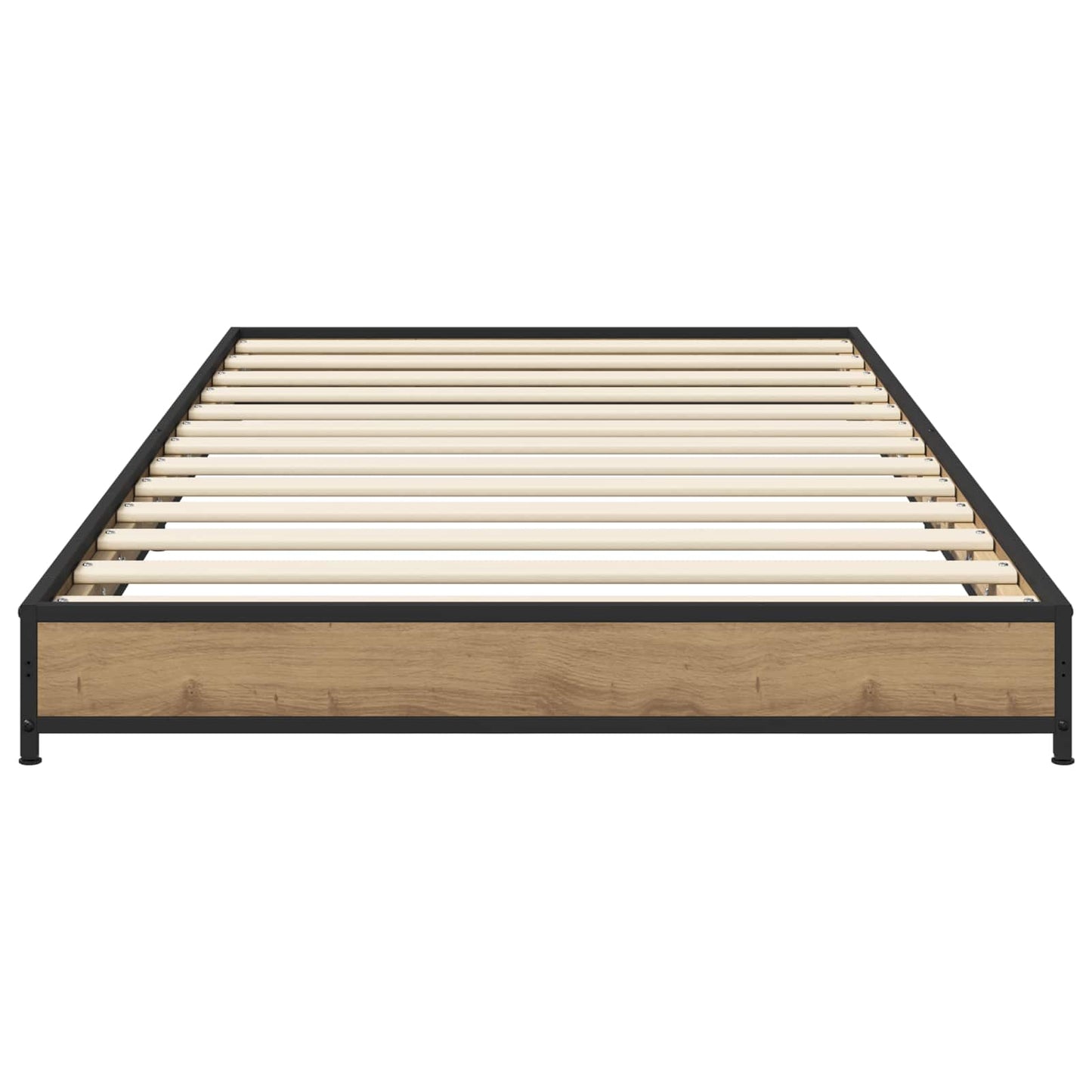 vidaXL Bed Frame Artisan Oak 80 x 200 cm Engineered Wood