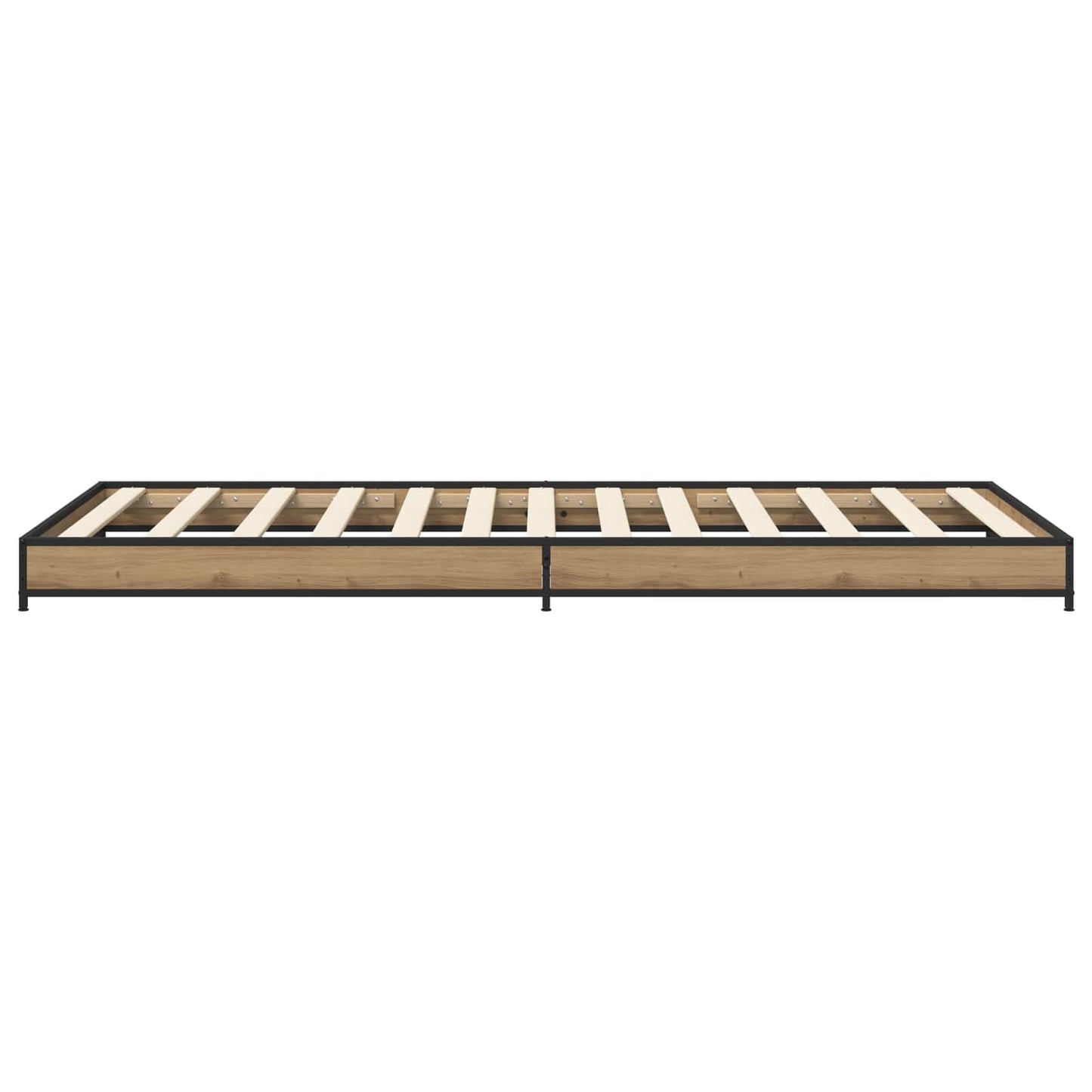 vidaXL Bed Frame Artisan Oak 80 x 200 cm Engineered Wood