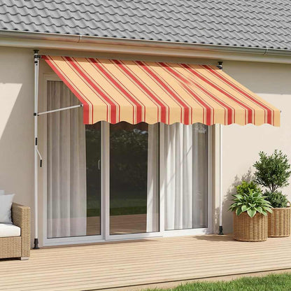 vidaXL Manual Retractable Awning Multicolour 350 x 115 x 300 cm