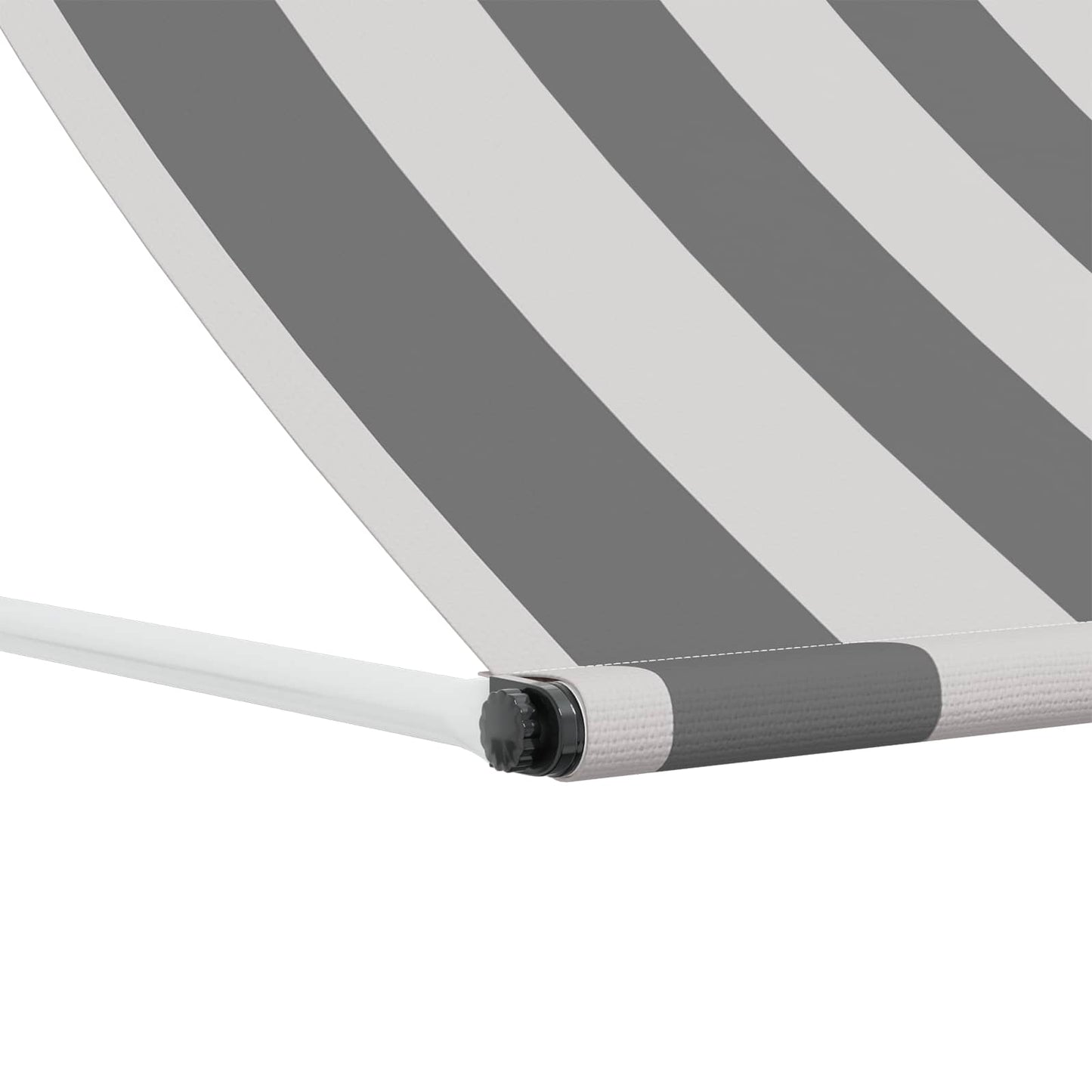 vidaXL Awning Anthracite and White 250 x 150 cm