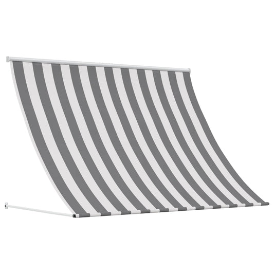 vidaXL Awning Anthracite and White 250 x 150 cm
