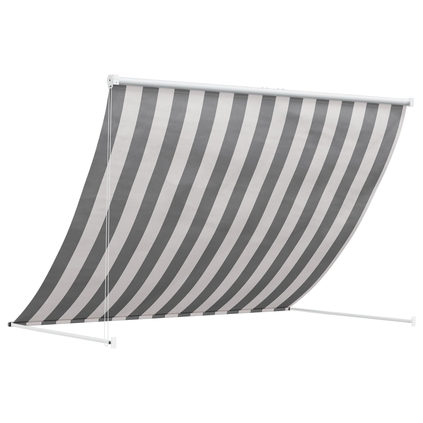 vidaXL Awning Anthracite and White 250 x 150 cm