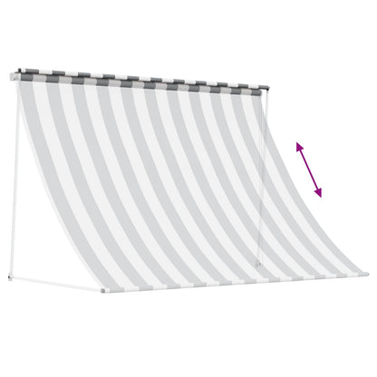vidaXL Awning Anthracite and White 250 x 150 cm