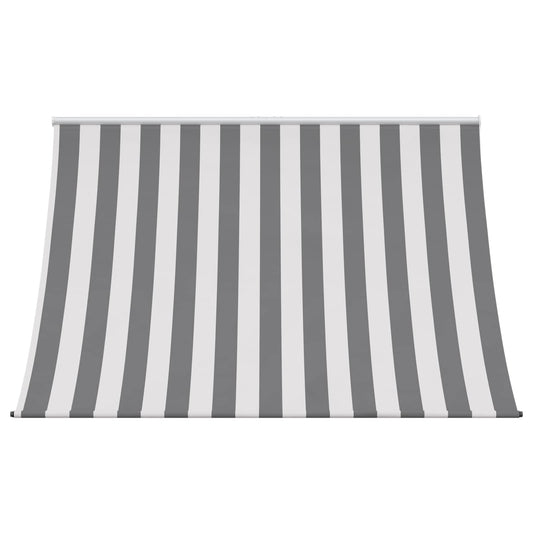 vidaXL Awning Anthracite and White 400 x 150 cm
