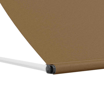 vidaXL Awning Beige 350 x 150 cm 180 g / m² Polyester with PU Coated