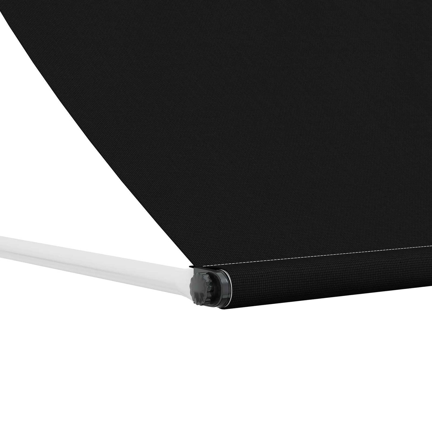 vidaXL Awning Black 150 x 150 cm 180 g / m² Polyester with PU Coated