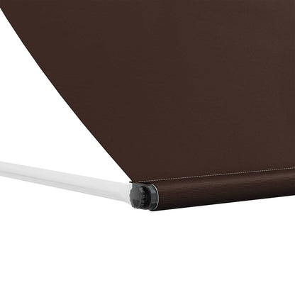 vidaXL Awning Brown 200 x 150 cm 180 g / m² Polyester with PU Coated