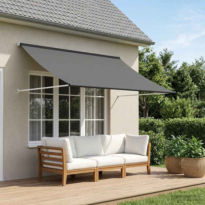 vidaXL Awning Light Grey 300 x 150 cm