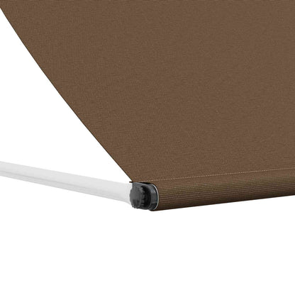 vidaXL Awning Taupe 400 x 150 cm 180 g / m² Polyester with PU Coated