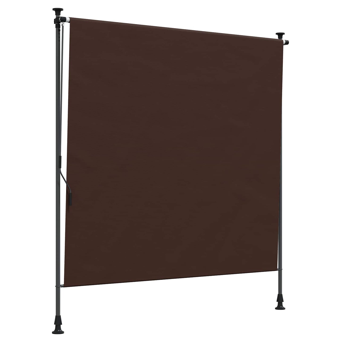 vidaXL Outdoor Roller Blind Brown 100 x 270 cm