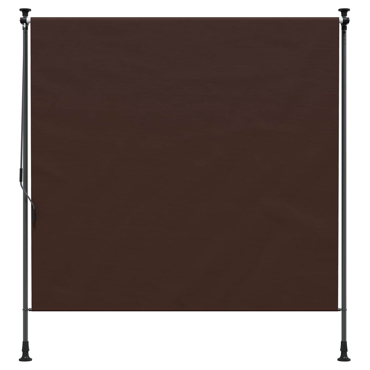vidaXL Outdoor Roller Blind Brown 150 x 270 cm