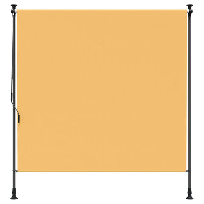 vidaXL Outdoor Roller Blind Sand 120 x 270 cm