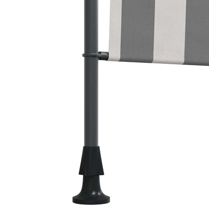 vidaXL Outdoor Roller Blind Anthracite and White 100 x 270 cm