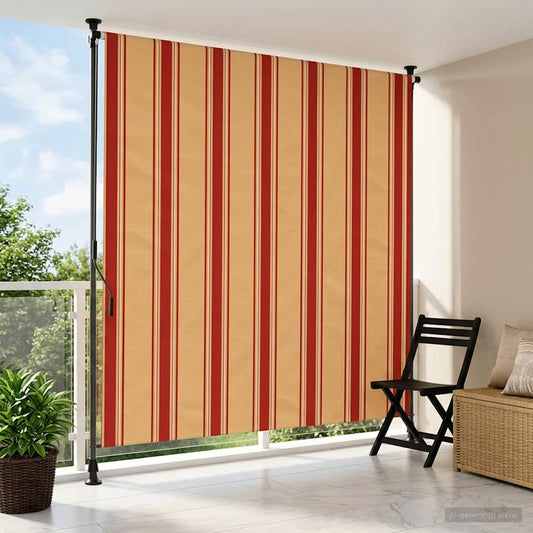 vidaXL Outdoor Roller Blind Multicolour 120 x 270 cm