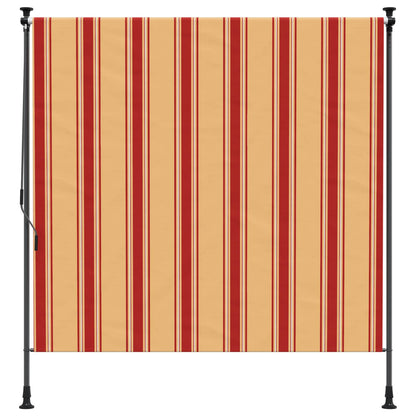 vidaXL Outdoor Roller Blind Multicolour 120 x 270 cm