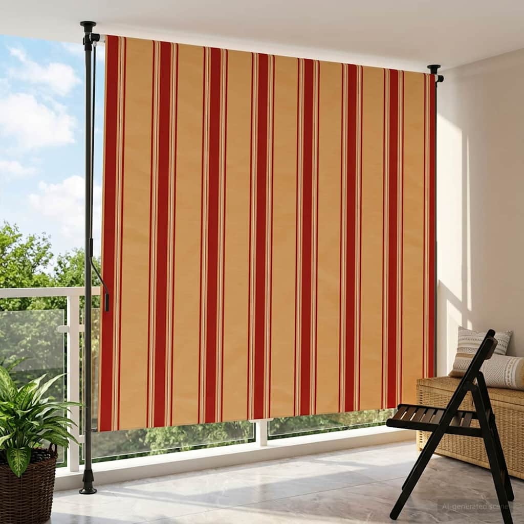 vidaXL Outdoor Roller Blind Multicolour 150 x 270 cm