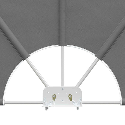 vidaXL Balcony Privacy Screen 240 x 160 cm Polyester Rectangular