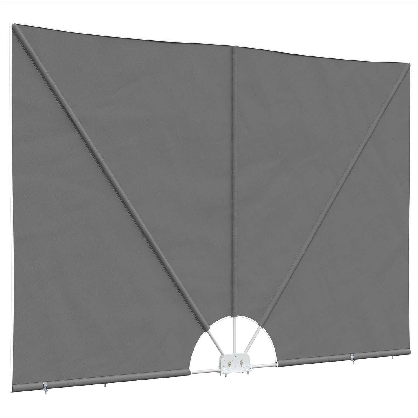 vidaXL Balcony Privacy Screen 240 x 160 cm Polyester Rectangular