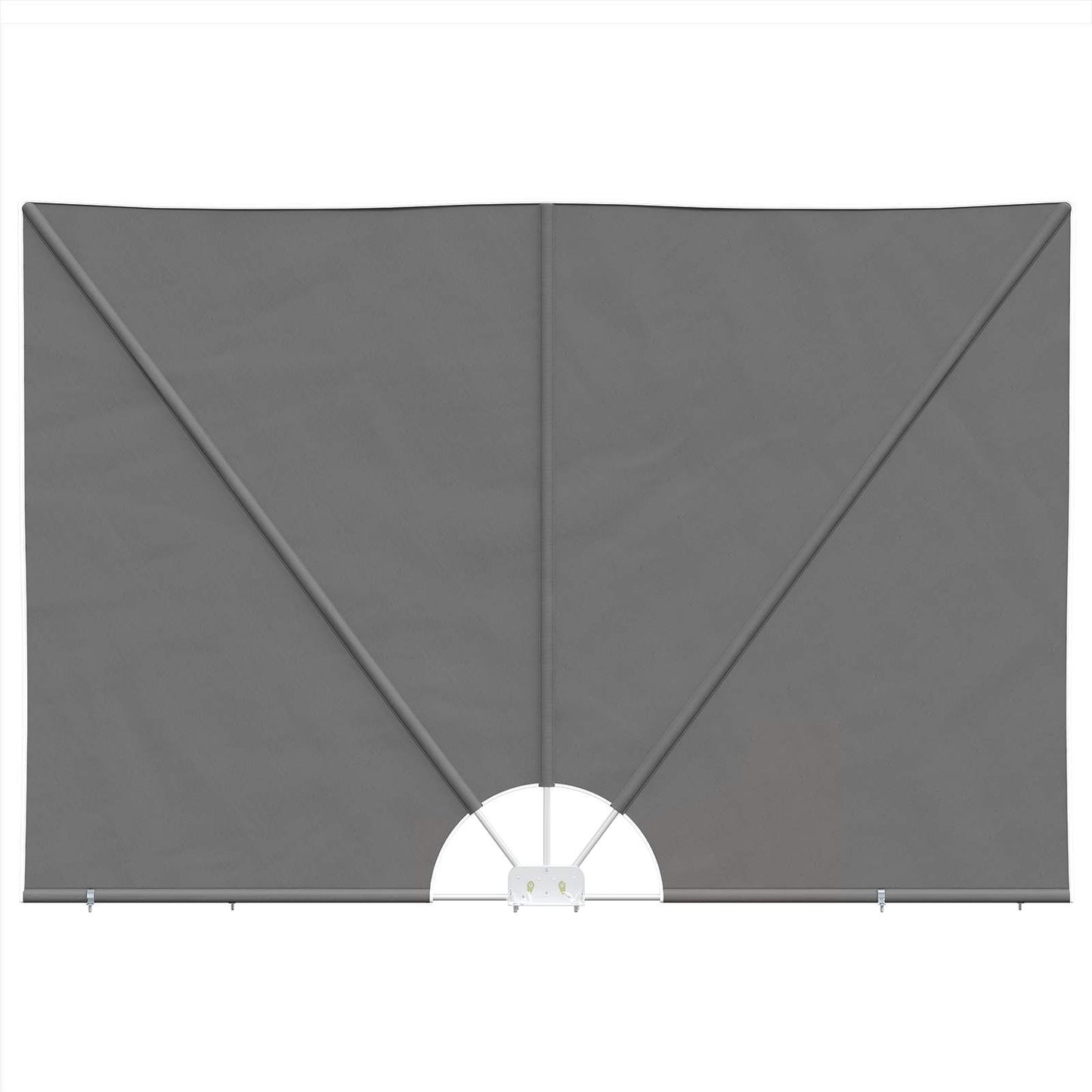vidaXL Balcony Privacy Screen 240 x 160 cm Polyester Rectangular