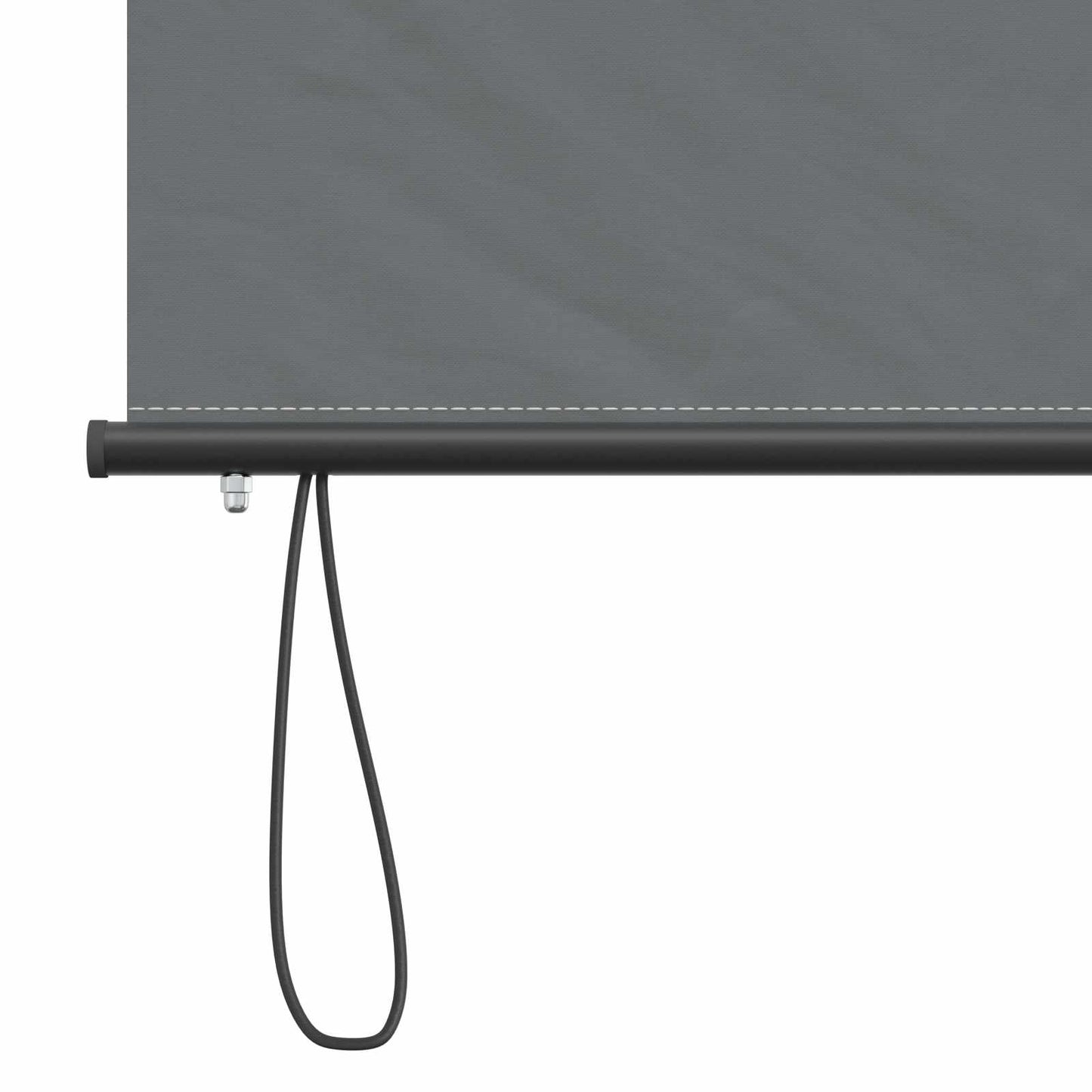 vidaXL Roller Blind Light Grey 60 x 250 cm Fabric and Aluminum