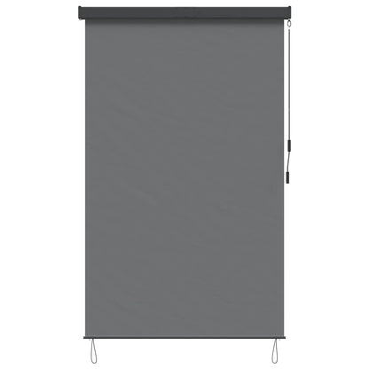 vidaXL Roller Blind Light Grey 60 x 250 cm Fabric and Aluminum
