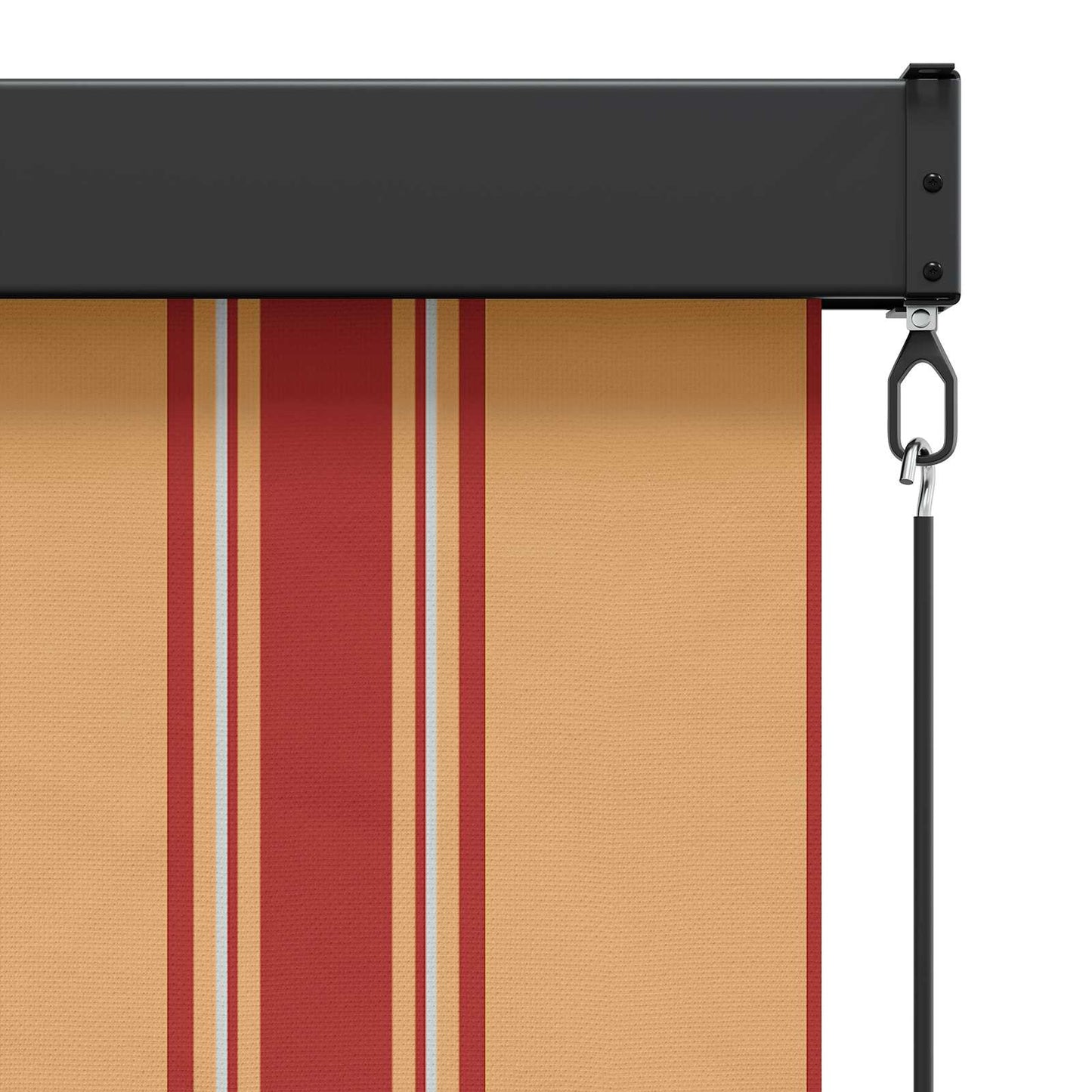 vidaXL Roller Blind Multicolour 100 x 250 cm Fabric and Aluminum
