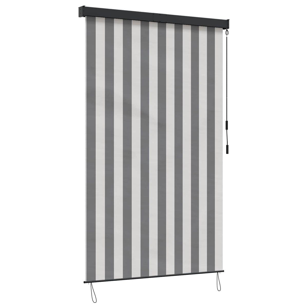 vidaXL Roller Blind Anthracite and White 120 x 250 cm