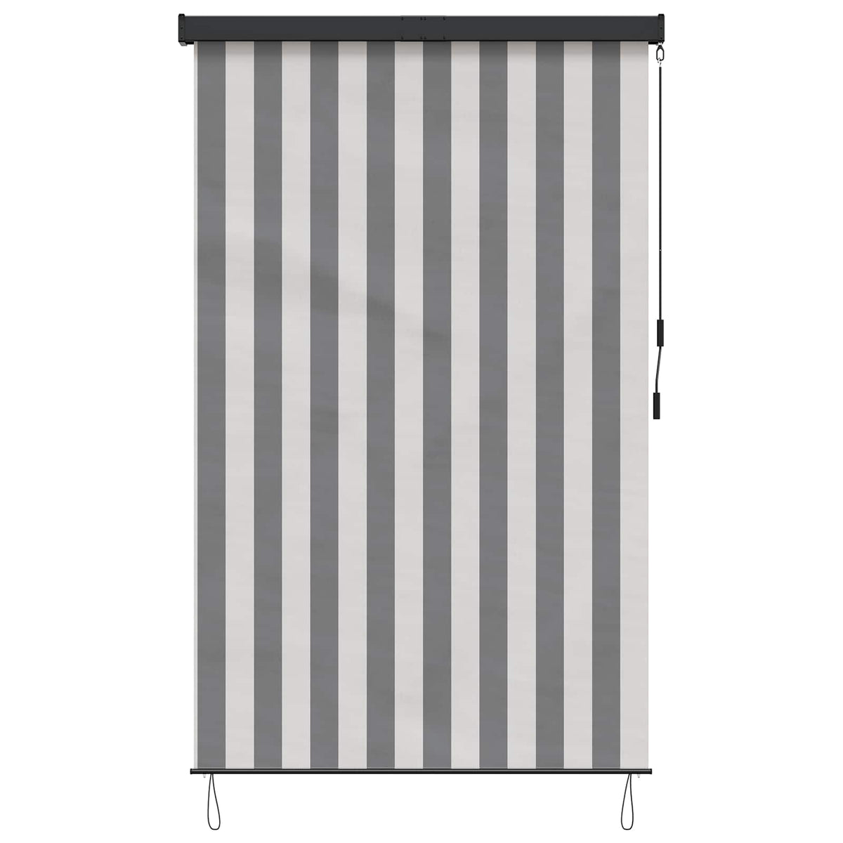 vidaXL Roller Blind Anthracite and White 140 x 250 cm