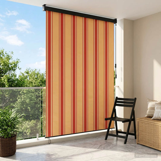 vidaXL Roller Blind Multicolour 160 x 250 cm Fabric and Aluminum