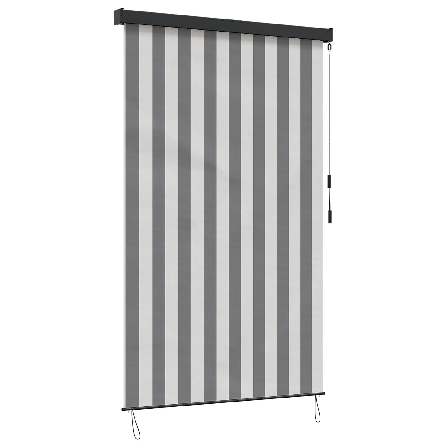 vidaXL Roller Blind Anthracite and White 180 x 250 cm