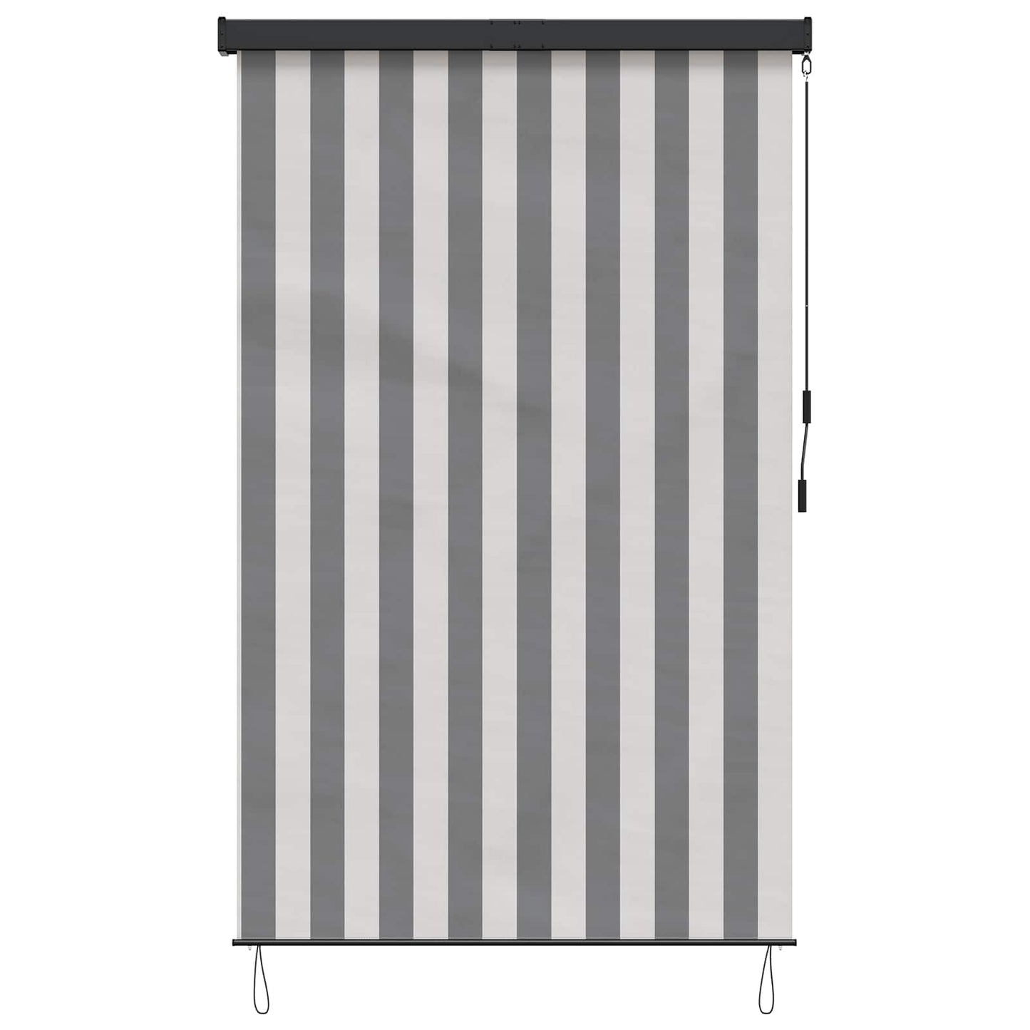 vidaXL Roller Blind Anthracite and White 180 x 250 cm