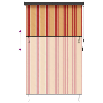 vidaXL Roller Blind Multicolour 180 x 250 cm Fabric and Aluminum