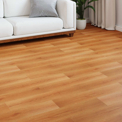 vidaXL Laminate Flooring 5 pcs Beige 101 x 20 x 0.8 cm Engineered wood