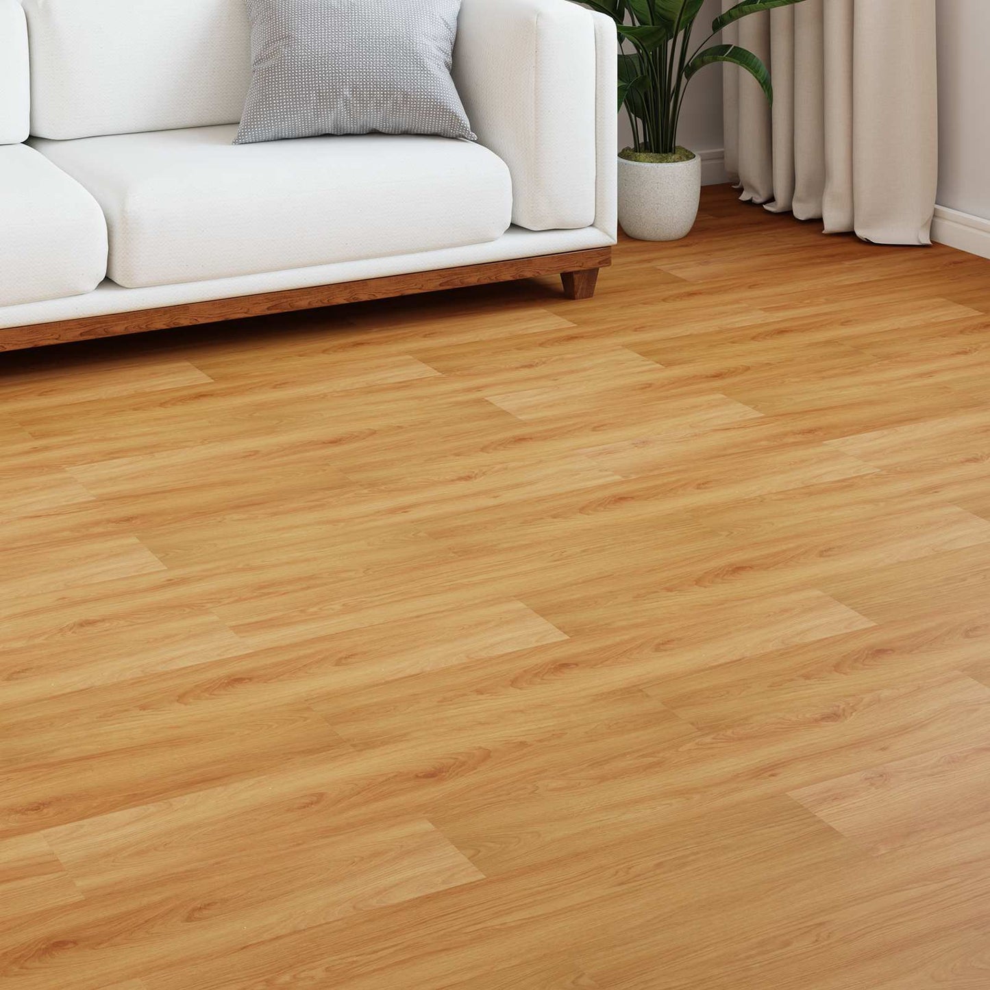vidaXL Laminate Flooring 5 pcs Warm Chestnut 101 x 20 x 0.8 cm