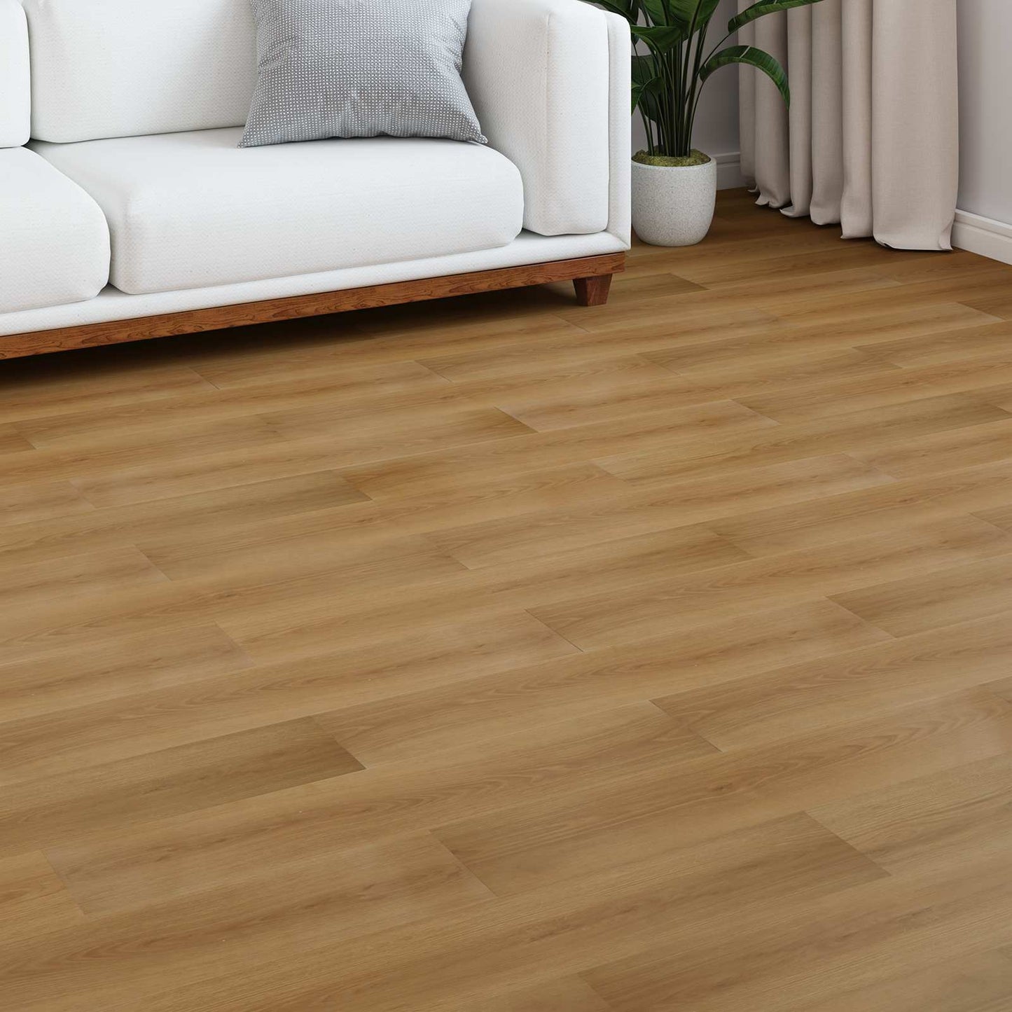 vidaXL Laminate Flooring 15 pcs Light Lavender 101 x 20 x 0.8 cm