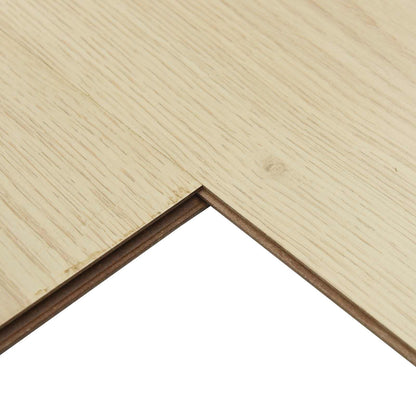 vidaXL Laminate Flooring 15 pcs Soft Beige 101 x 20 x 0.8 cm