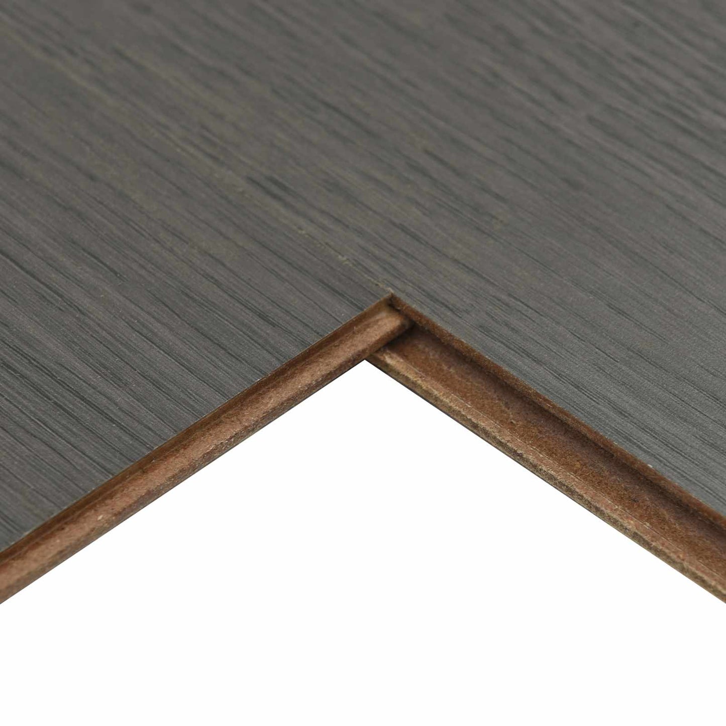 vidaXL Laminate Flooring 15 pcs Warm Grey 101 x 20 x 0.8 cm