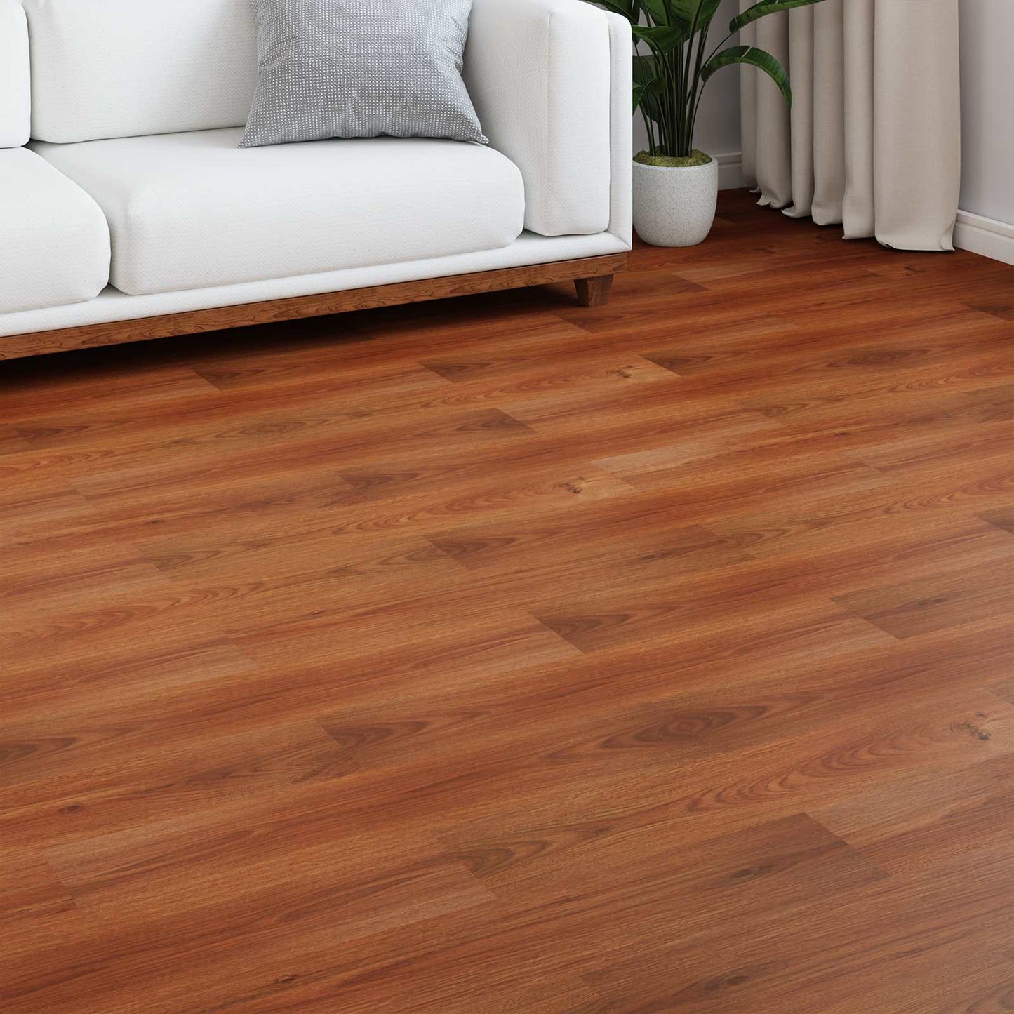 vidaXL Laminate Flooring Honey Brown 101 x 20 x 0.8 cm 15 pcs