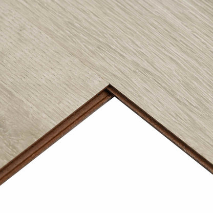 vidaXL Laminate Flooring 15 pcs Whitewashed Brown 101 x 20 x 0.8 cm