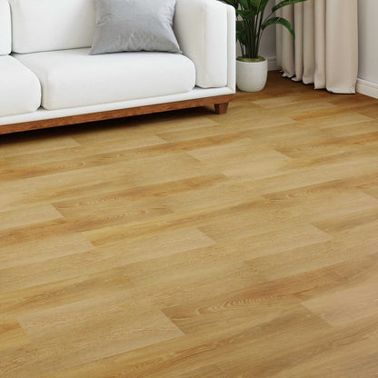 vidaXL Laminate Flooring 15 pcs Golden Brown 101 x 20 x 0.8 cm