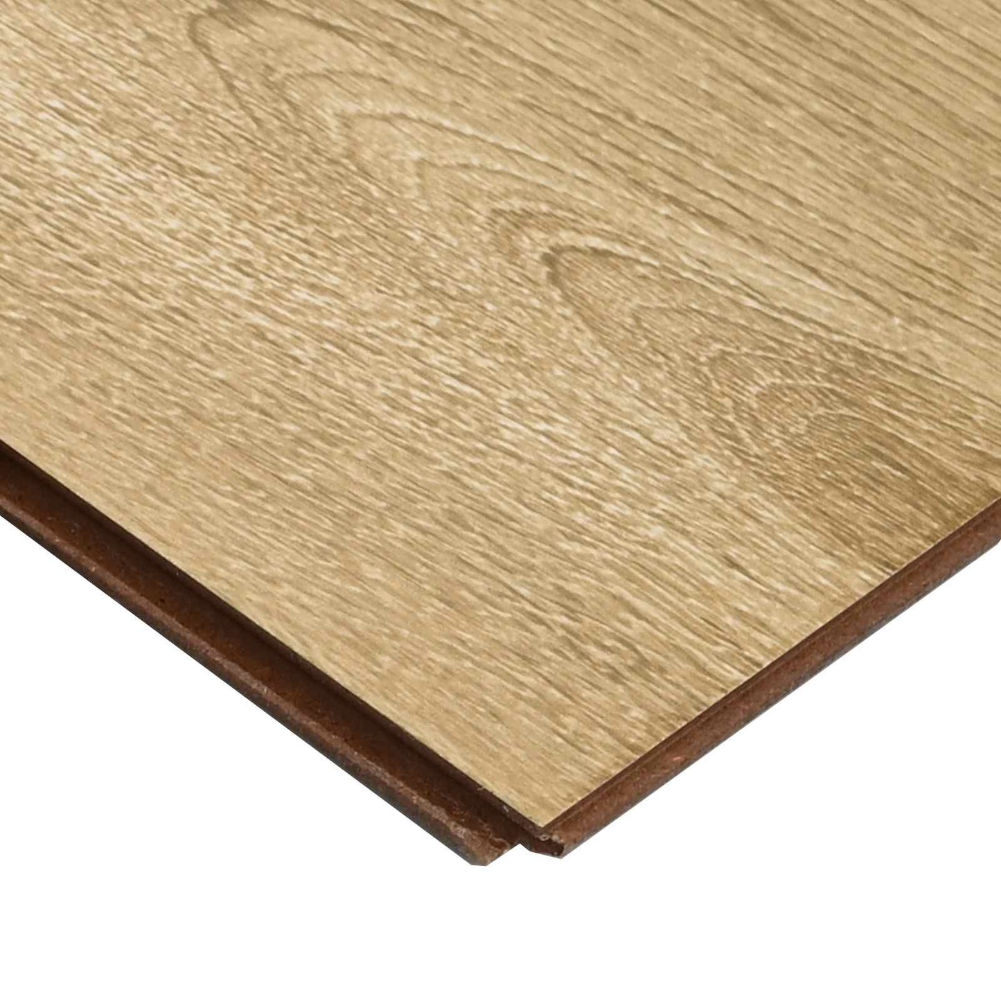 vidaXL Laminate Flooring 15 pcs Rustic Brown 101 x 20 x 0.8 cm