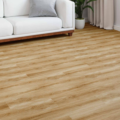 vidaXL Laminate Flooring 15 pcs Rustic Brown 101 x 20 x 0.8 cm