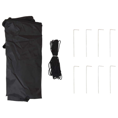 vidaXL Canopy Tent with 4 Sidewalls 2.95 x 4.1 m Army Camouflage