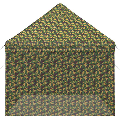 vidaXL Canopy Tent with 4 Sidewalls 2.95 x 4.1 m Army Camouflage