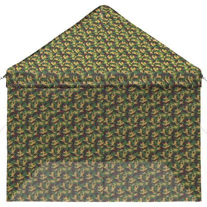 vidaXL Canopy Tent with 4 Sidewalls 2.9 x 5.8 m Army Camouflage