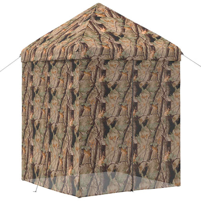 vidaXL Pop-up Gazebo with 4 Sidewalls 3 x 3 m Forest Camouflage